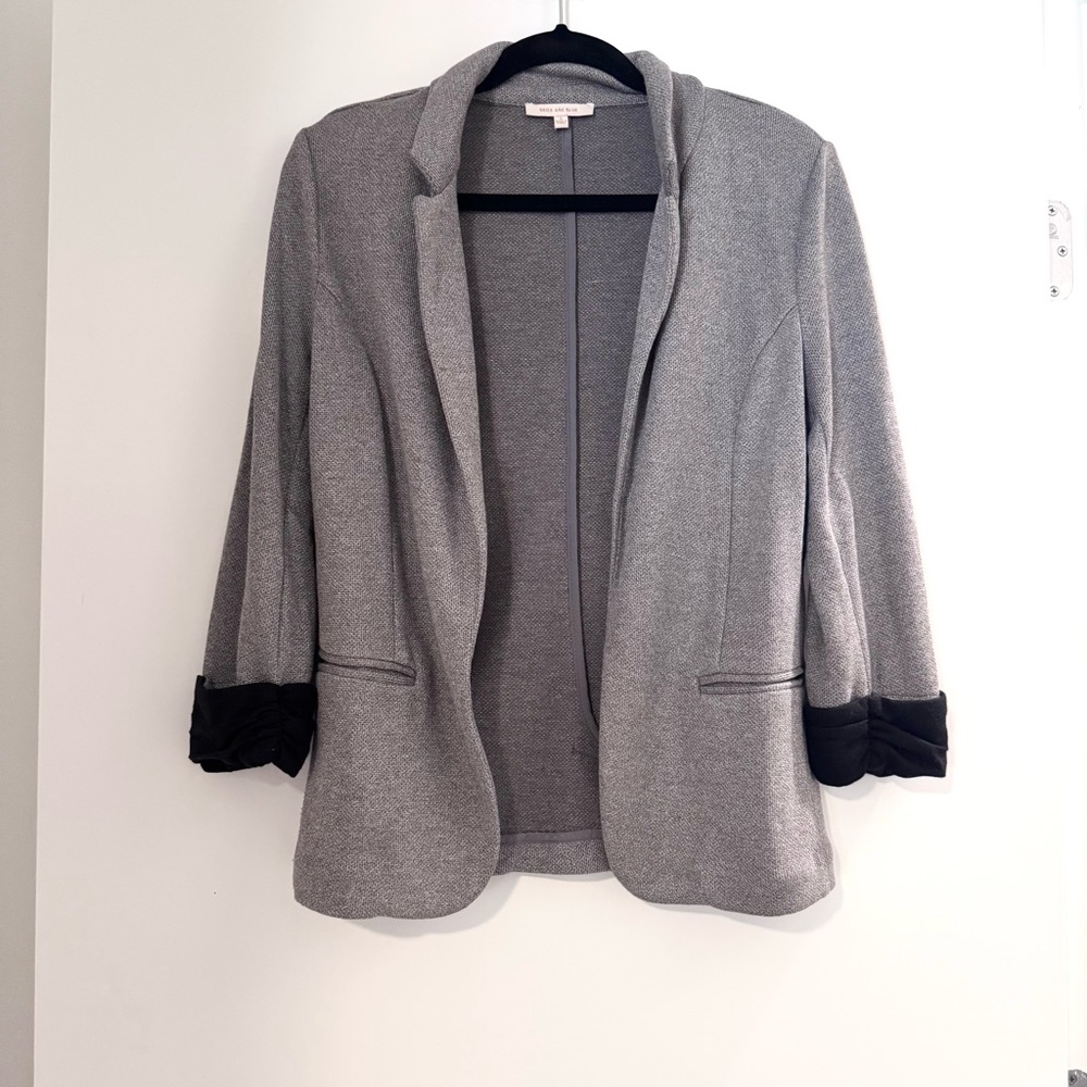 Asa Knit Blazer Euc - image 5